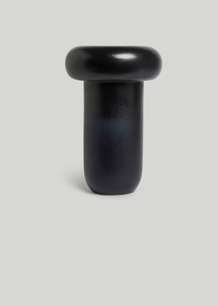 Dough Vase 26cm — Charcoal