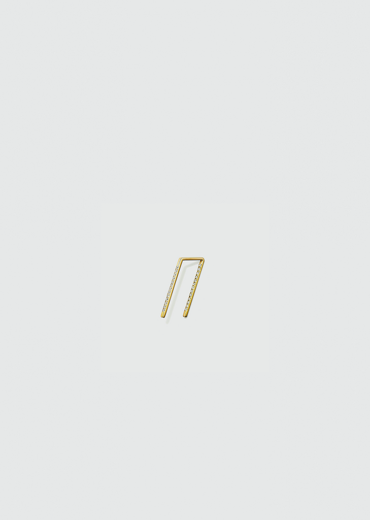 Diamond Post Earring 0202, Single