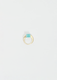 Deo Cilindro Amazonite Ring — Amazonite