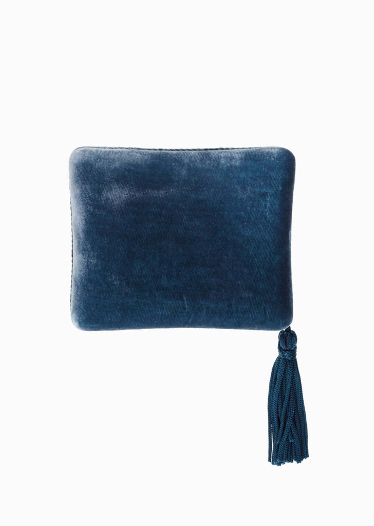 Velvet Blue Jewelry Box