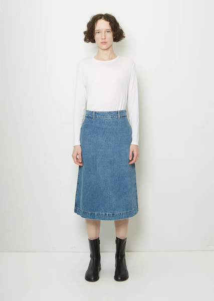 【希少】 egonlab pleated skirt 23aw エゴンラボ Pleated Skirt with Elastic Waist [PA080-33-7-GREY] - FlynnO