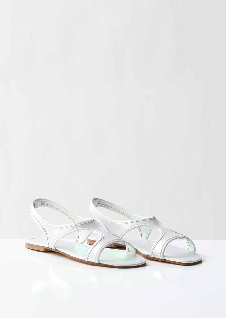 Corazon Iridescent Sandals
