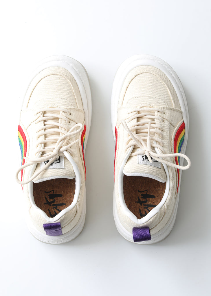 Sonic Rainbow Canvas Sneakers