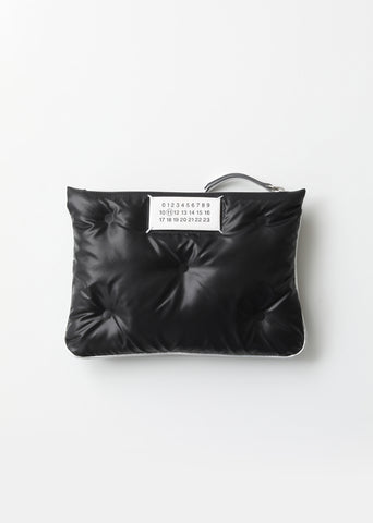 Quilted Logo Zipper Pouch