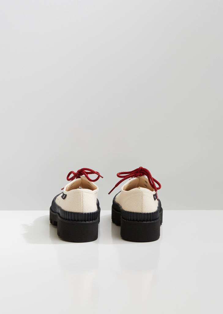 Lace Up Lug Sole Oxfords