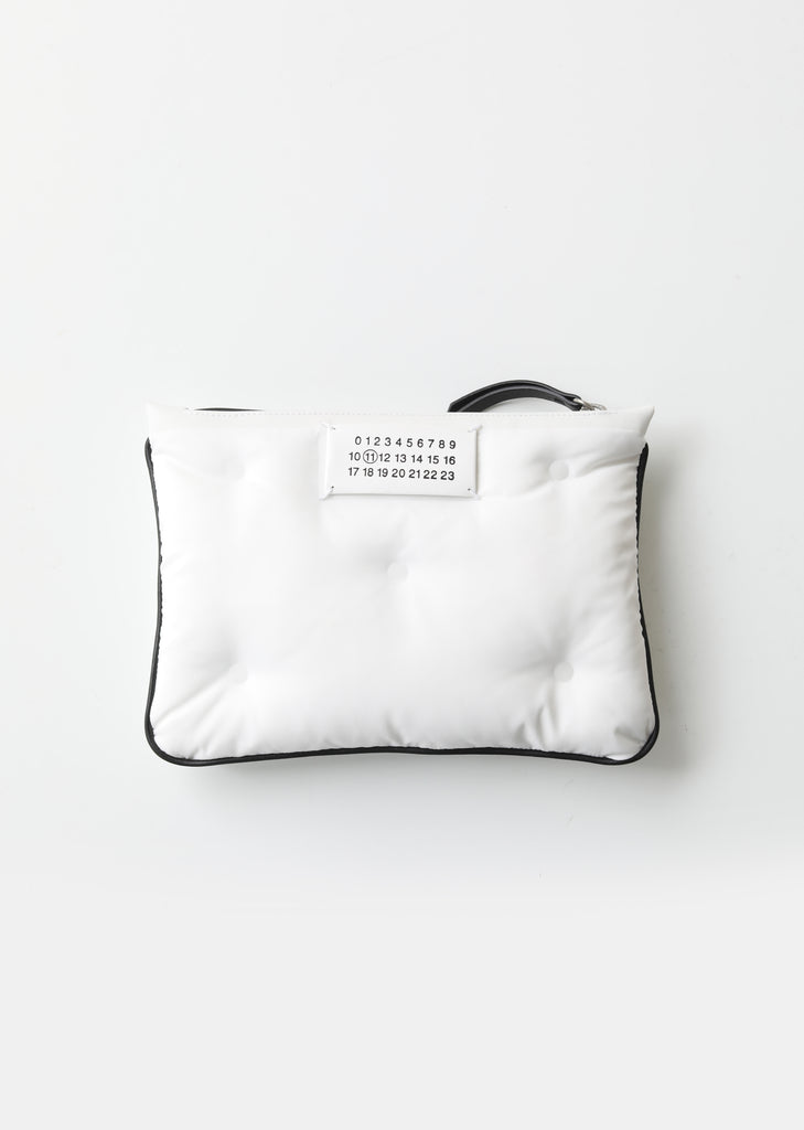 Quilted Logo Zipper Pouch