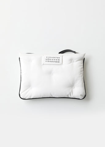 Quilted Logo Zipper Pouch