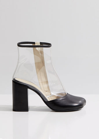 Transparent Ankle Boots