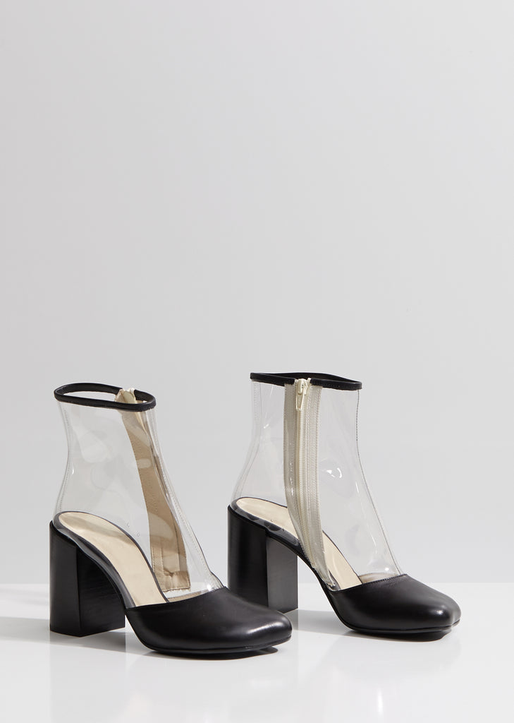 Transparent Ankle Boots