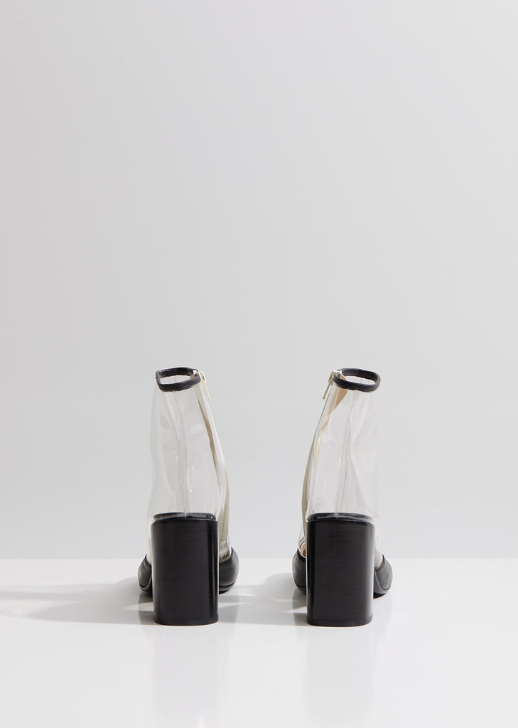 Transparent Ankle Boots