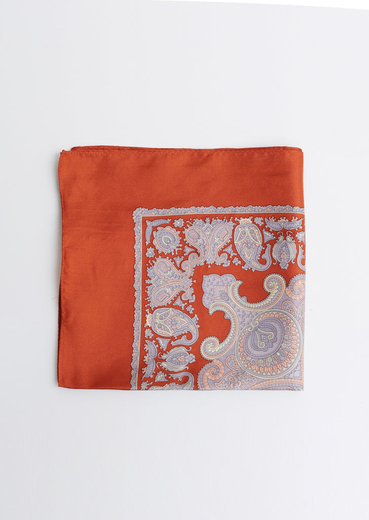 Silk Paisley Scarf