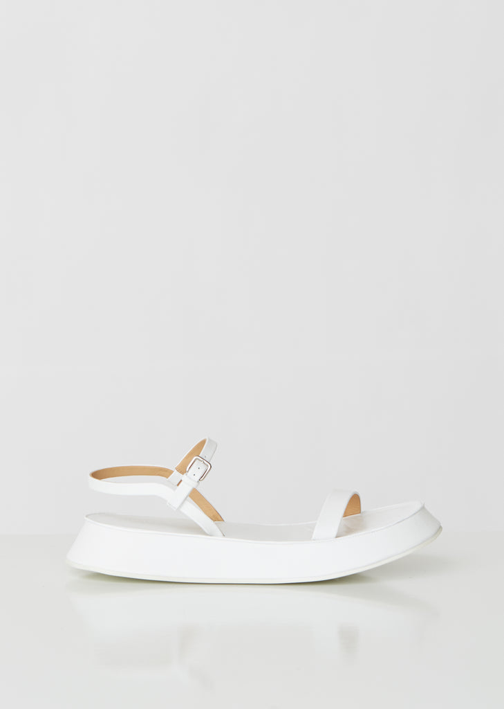 Monochrome Platform Leather Sandals