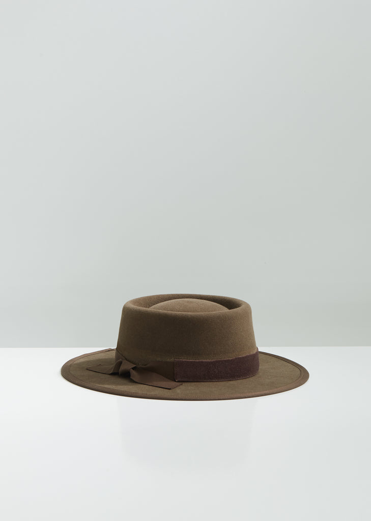 Belle Starr Sueded Felt Hat