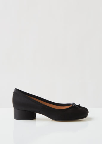 Tabi Satin Ballet Pumps