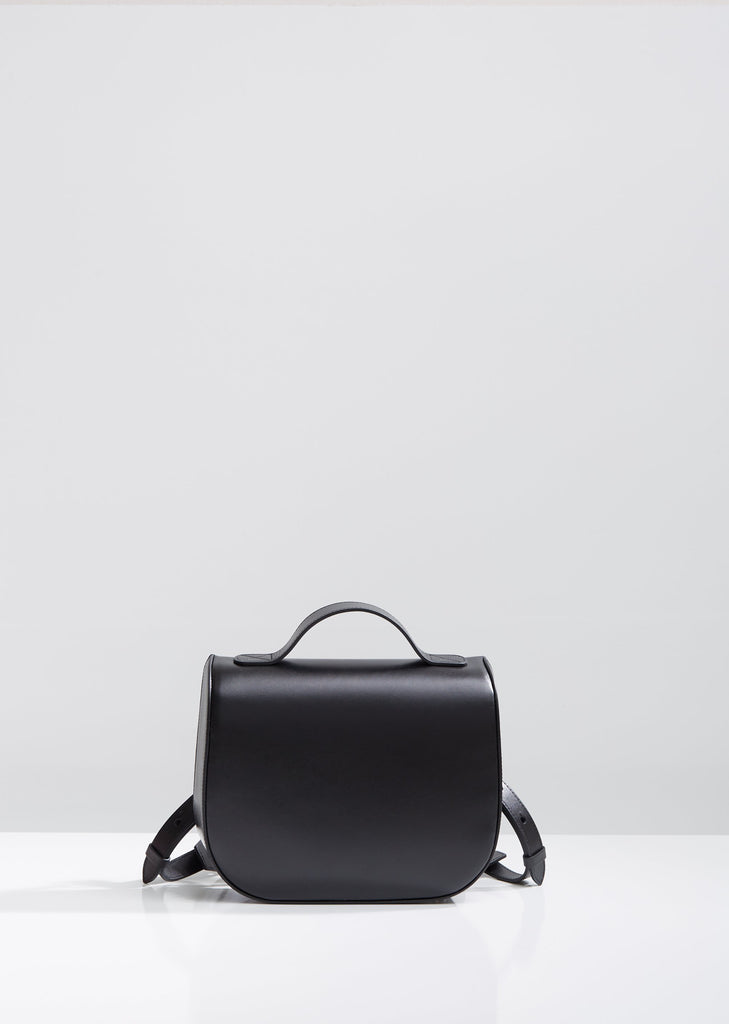 Leather Box Backpack