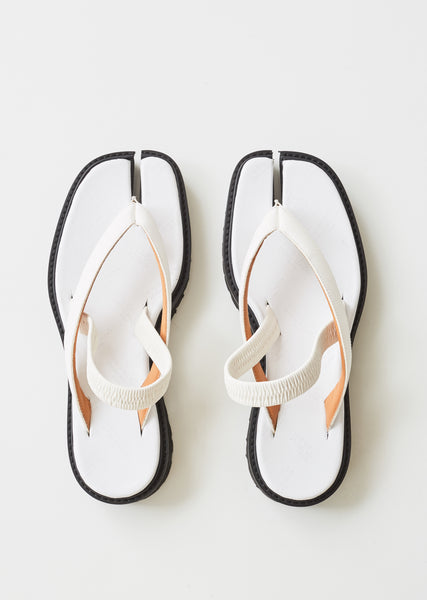 Split Toe Platform Sandals – La Garçonne