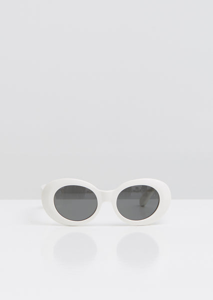 Acne mustang sunglasses fashion white