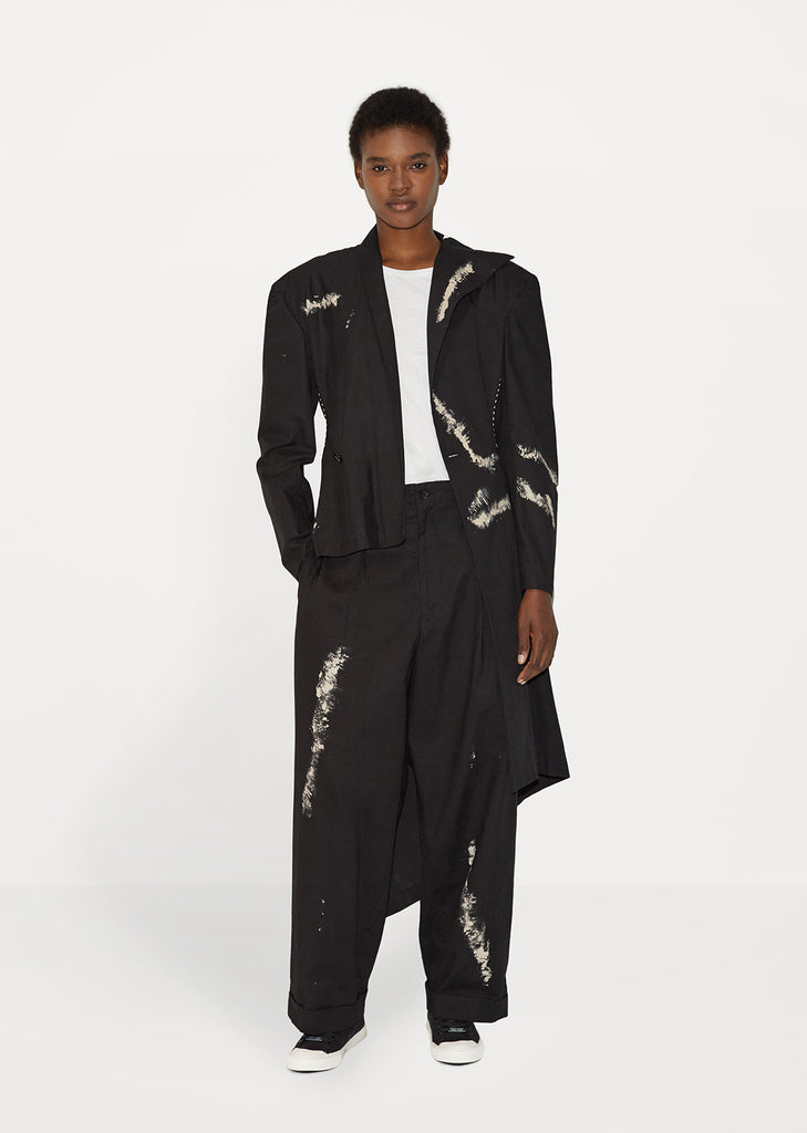Painted Asymmetric Jacket