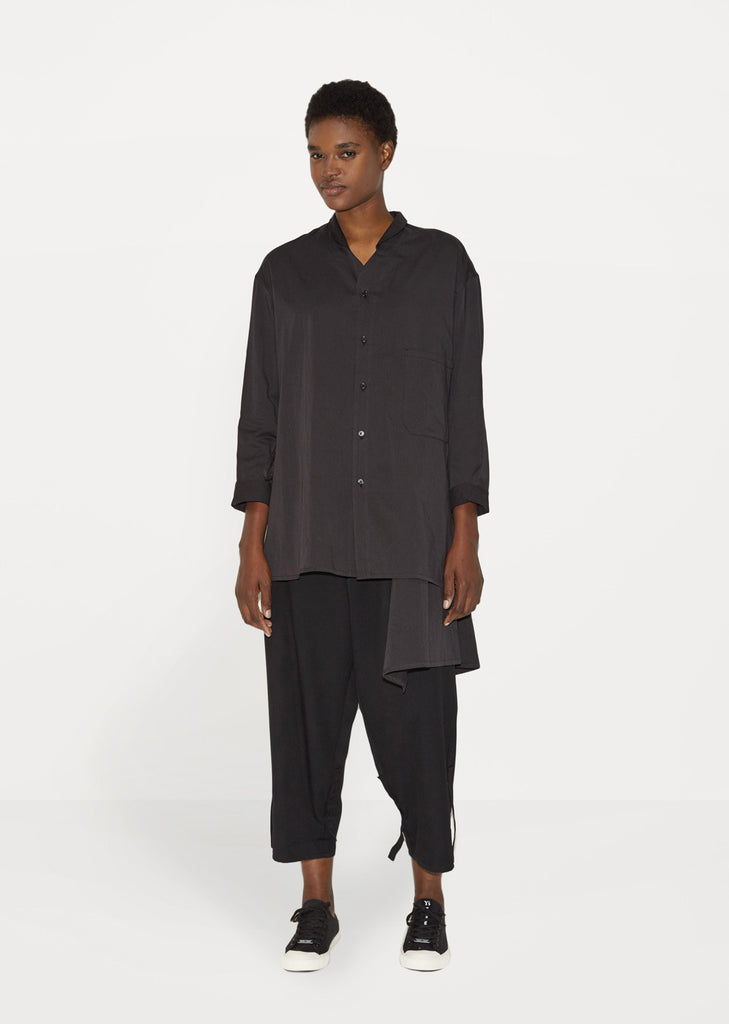 Vintage Satin Apron Shirt