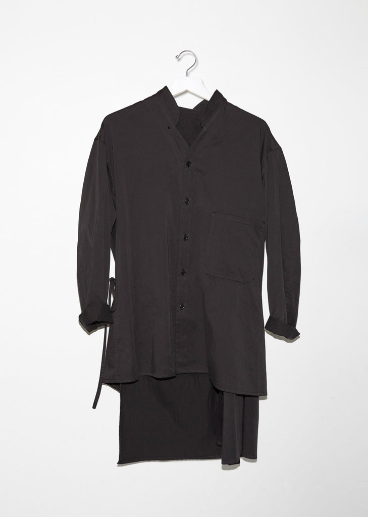 Vintage Satin Apron Shirt