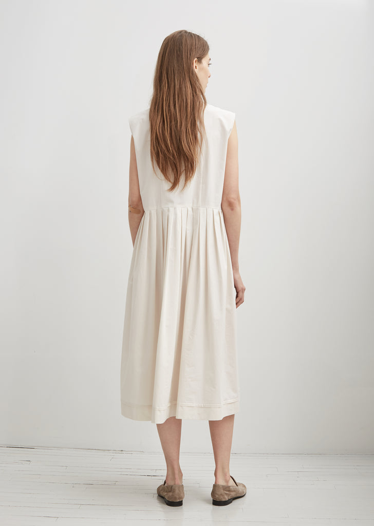Organic Sleeveless Smock Dress