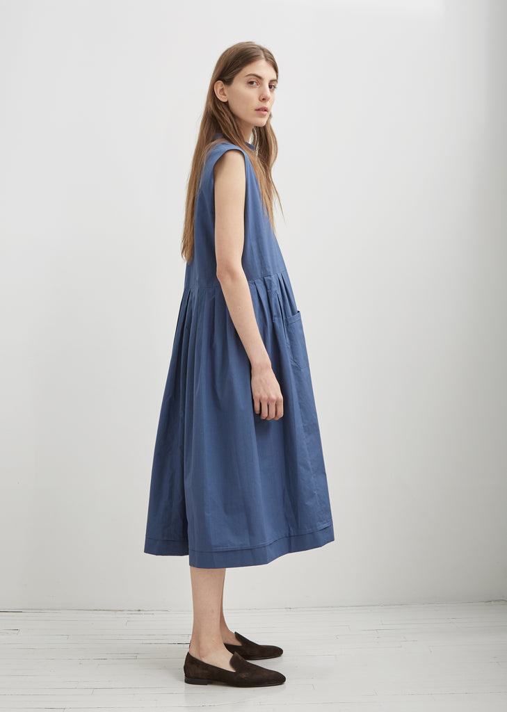 Organic Sleeveless Smock Dress