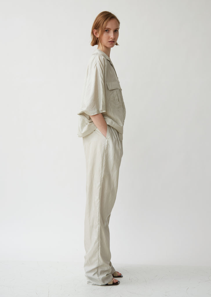 Pleated Pants