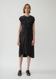Sleeveless Gathered Dress
