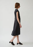 Sleeveless Gathered Dress