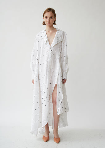 La Robe Rosaria Poka Dot Dress