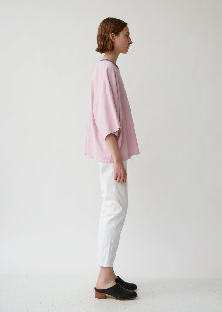 Jersey 2-tone Pocket Tee