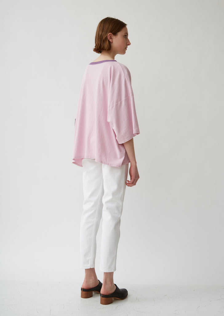 Jersey 2-tone Pocket Tee