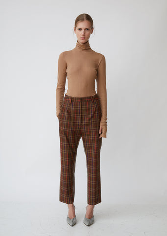 Plaid Trousers