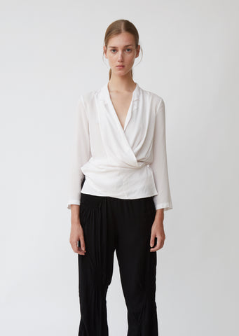 Wrap Blouse