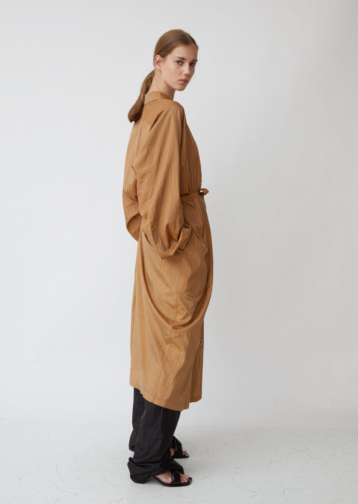 Woven Light Dress Coat