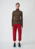 Striped Turtleneck