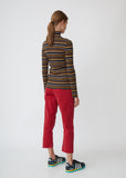 Striped Turtleneck