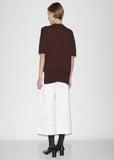 Cashmere Shortsleeve Sweater