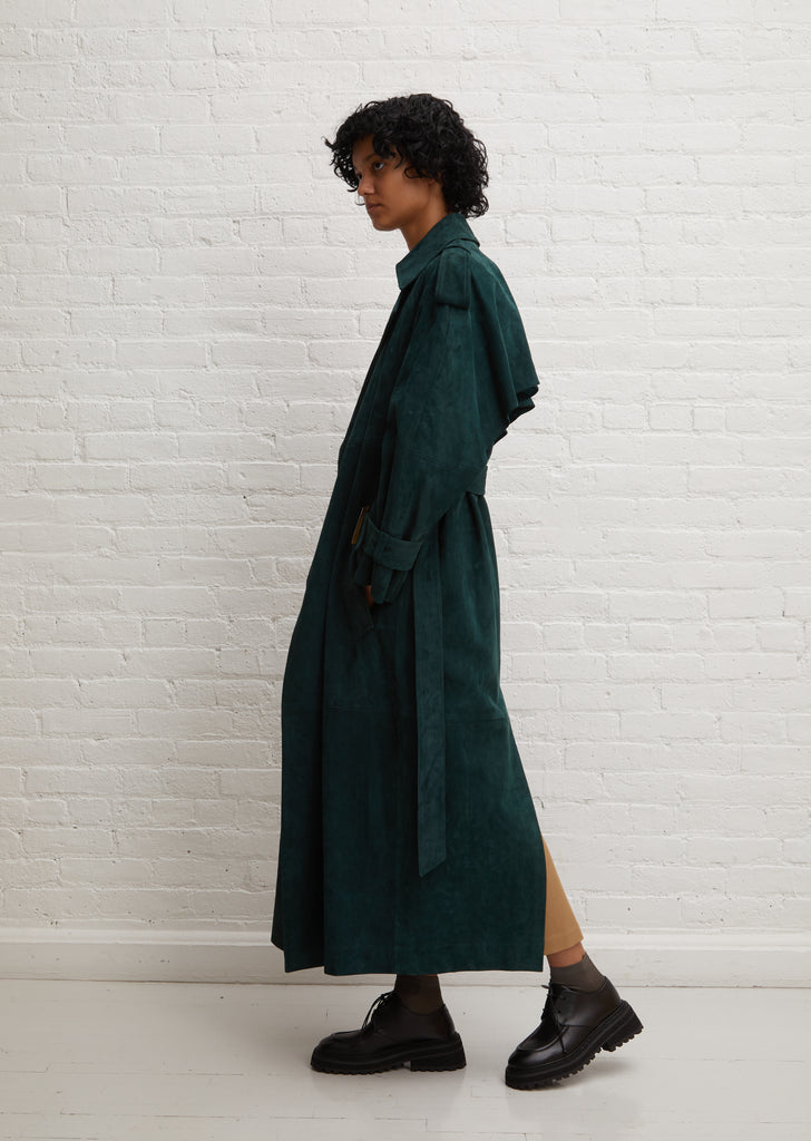 Suede Libby Coat