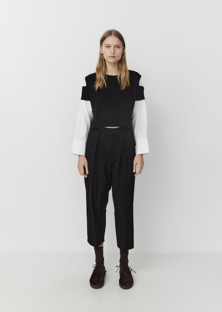 Yarn Dye Twill Trousers