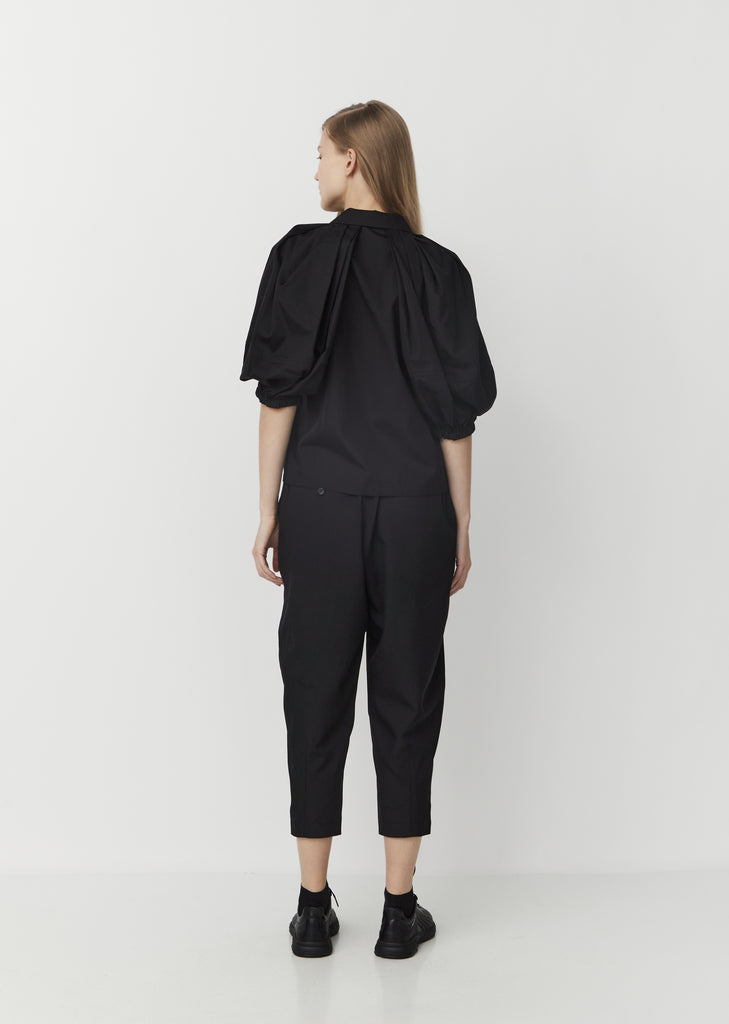 Curved Drawstring Pants