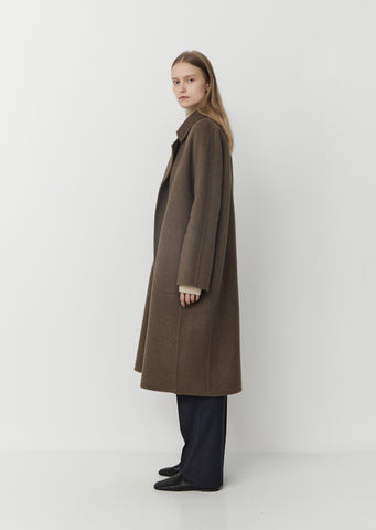 Double-Face Undyed Natural Yak Coat