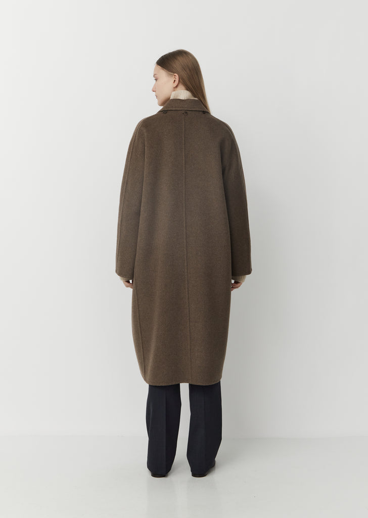 Double-Face Undyed Natural Yak Coat