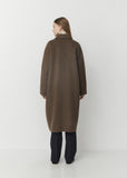 Double-Face Undyed Natural Yak Coat