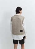 Cable Knit Vest