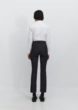 Lilou 5-Pocket Denim Jeans — Faded Black