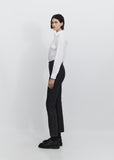 Lilou 5-Pocket Denim Jeans — Faded Black