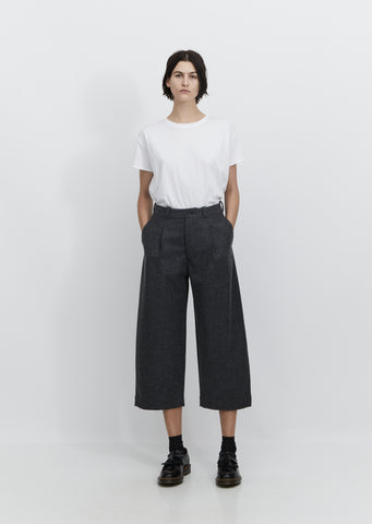 Women's Melton Pants — Heather Charcoal
