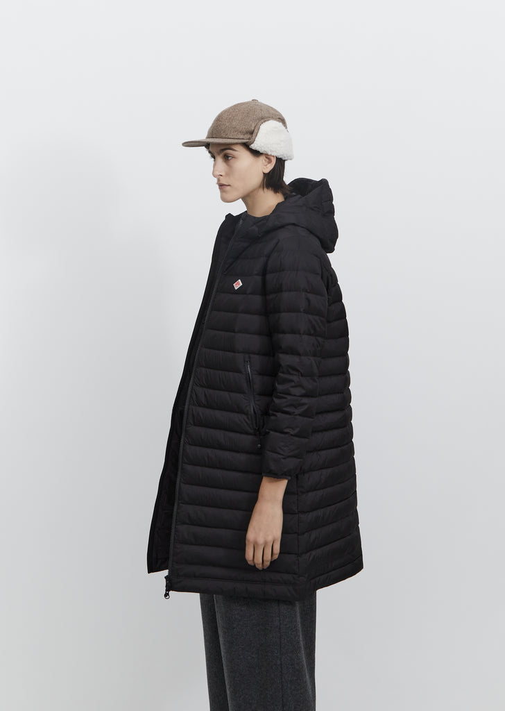 Cap with Ear Flap — Mocha