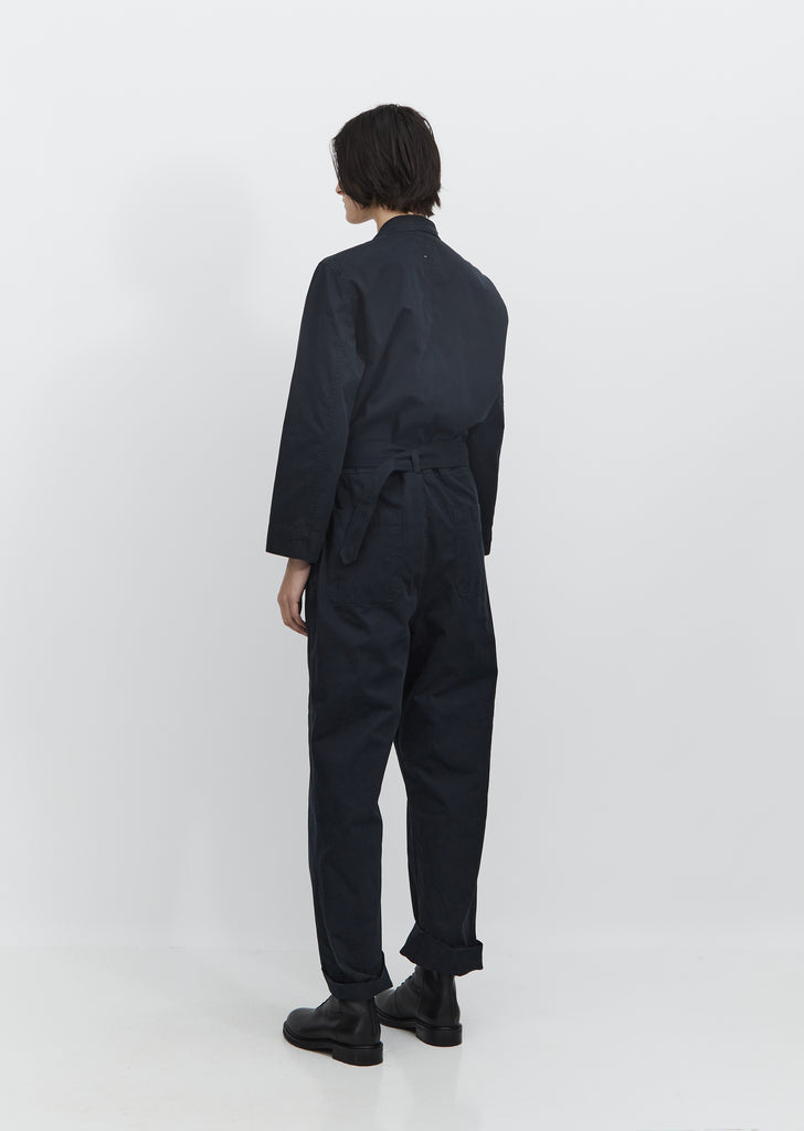 Tough Cotton Twill Overalls — Jau Ink